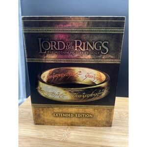 Lord of the Rings: The Motion Picture Trilogy (DVD, 2004, 12-Disc Set, Extended)